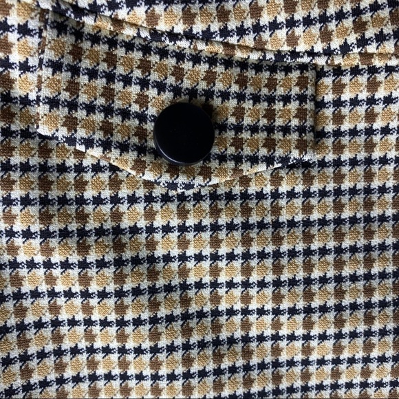 Cause Collection Trousers Size 4 Houndstooth - Picture 3 of 7